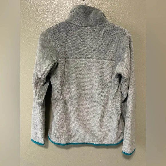 Patagonia Re-Tool 1/4 Snap T Fleece Long Sleeve Jacket Gray/Blue (Small) - Picture 7 of 7